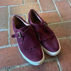 Purple Suede Frye Kilitie‎ Shoes 6